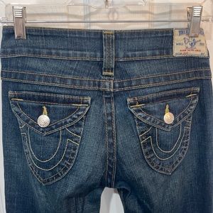 True Religion distressed denim